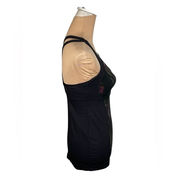 Lululemon Energy Tank Midnight Iris Multi / Black Size 4 - Picture 7 of 12